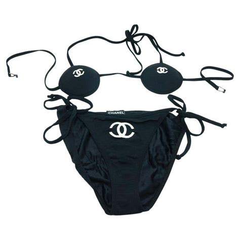 chanel bikini vintage|pre owned Chanel swimwear.